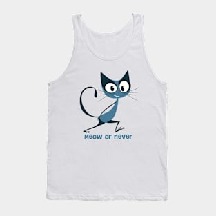 Meow or Never Tank Top